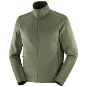 �T������ �����Y �A�E�^�[ �p�[�J�[�E�X�E�F�b�g �t���[�X Salomon Outline Warm Full Zip Fleece - Men's Grape Leaf �O���[�v
