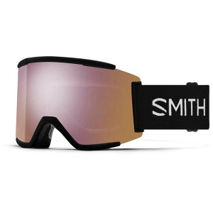 �X�~�X �����Y �A�N�Z�T���[ �T���O���X�E�A�C�E�F�A Smith Squad XL Goggles Black/ChromaPop Everday Rose Gold Mirror+ChromaPop Storm Blue S �u���b�N