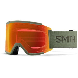 �X�~�X �����Y �A�N�Z�T���[ �T���O���X�E�A�C�E�F�A Smith Squad XL Goggles Fatigue Green/ChromaPop Everyday Red Mirror+ChromaPop Storm Yel ���b�h