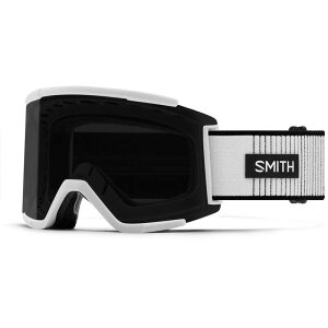 �X�~�X �����Y �A�N�Z�T���[ �T���O���X�E�A�C�E�F�A Smith Squad XL Goggles White Fade Out/ChromaPop Sun Black+ChromaPop Storm Blue Sensor �z���C�g