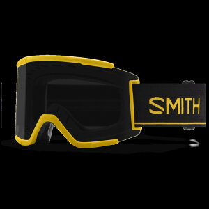 �X�~�X �����Y �A�N�Z�T���[ �T���O���X�E�A�C�E�F�A Smith Squad XLow Bridge Fit Goggles Killer Bee/ChromaPop Sun Black+ChromaPop Storm Blue Sensor Mirr �u���b�N