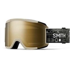 �X�~�X �����Y �A�N�Z�T���[ �T���O���X�E�A�C�E�F�A Smith Squad Goggles Chalk Space Invader/ChromaPop Sun Black Gold Mirror+Clear �`���[�N