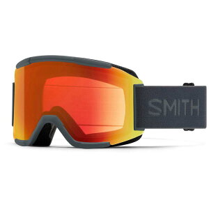 �X�~�X �����Y �A�N�Z�T���[ �T���O���X�E�A�C�E�F�A Smith Squad Goggleslate/ChromaPop Everday Red Mirror+Clear �X���[�g