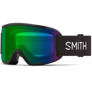 �X�~�X ���f�B�[�X �A�N�Z�T���[ �T���O���X�E�A�C�E�F�A Smith Squad S Goggles - Women's Black/ChromaPop Everday Green Mirror+Clear �u���b�N