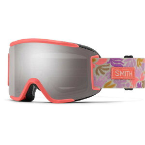 �X�~�X ���f�B�[�X �A�N�Z�T���[ �T���O���X�E�A�C�E�F�A Smith Squad S Goggles - Women's Flare Flora/ChromaPop Sun Platinumirror+Clear
