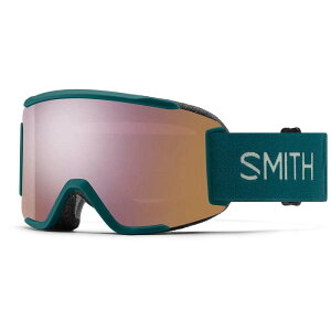 �X�~�X ���f�B�[�X �A�N�Z�T���[ �T���O���X�E�A�C�E�F�A Smith Squad S Goggles - Women's Malachite/ChromaPop Everyday Rose Gold Mirror+Clear �S�[���h