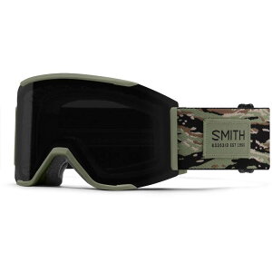 �X�~�X �����Y �A�N�Z�T���[ �T���O���X�E�A�C�E�F�A Smith Squad MAGoggles Eye of the Tiger/ChromaPop Sun Black+ChromaPop Storm Amber �u���b�N