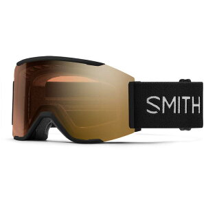 �X�~�X �����Y �A�N�Z�T���[ �T���O���X�E�A�C�E�F�A Smith Squad MAG Low Bridge Fit Goggles Black/ChromaPopro Photochromic Gold Mirror+Chromapop Storm Bl �u���b�N