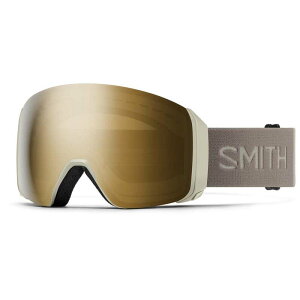 �X�~�X �����Y �A�N�Z�T���[ �T���O���X�E�A�C�E�F�A Smith 4D MAG XL Goggles Chalk/Sun Black Gold Mirror+ChromaPop Storm Blue Sensor Mirror �`���[�N