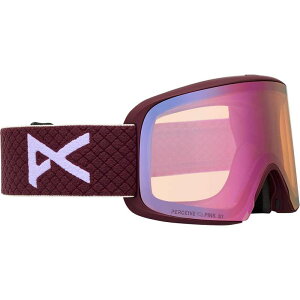 �A�m�� �����Y �A�N�Z�T���[ �T���O���X�E�A�C�E�F�A Anon M6 Goggles Deep Cherry/Perceive Cloudy Pink+Perceive Variable Blue �u���[