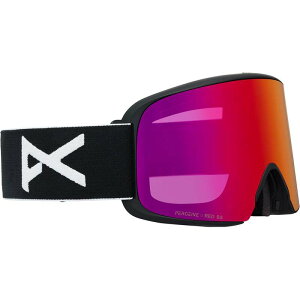 �A�m�� �����Y �A�N�Z�T���[ �T���O���X�E�A�C�E�F�A Anon M6 Low Bridge Fit Goggles Black/Perceive Sunny Red+Perceive Cloudy Burst �u���b�N