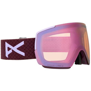 �A�m�� �����Y �A�N�Z�T���[ �T���O���X�E�A�C�E�F�A Anon M5 MFI Goggles Deep Cherry/Perceive Cloudy Pink+Perceive Variable Blue �u���[