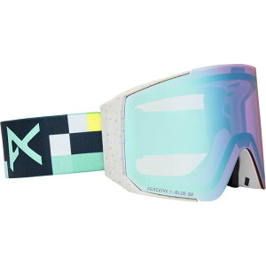 �A�m�� �����Y �A�N�Z�T���[ �T���O���X�E�A�C�E�F�A Anon Sync MFI Goggles Pixel/Perceive Variable Blue + Bonus Lens �u���[