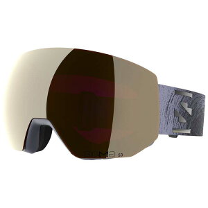 �T������ �����Y �A�N�Z�T���[ �T���O���X�E�A�C�E�F�A Salomon Radium Pro Sigma Goggles Blue Granite/Sigma Black Gold+Sigma Light Blue �u���b�N
