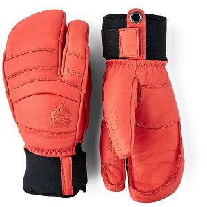 �w�X�g�� �����Y �A�N�Z�T���[ ��� Hestra Falline 3-Finger Mittens Flame Red ���b�h
