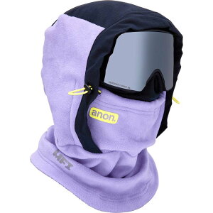 �A�m�� �����Y �A�N�Z�T���[ �X�q �t���[�X Anon MFI Fleece Helmet Hood Hyper Lilac ���C���b�N