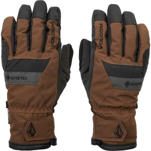 �{���R�� �����Y �A�N�Z�T���[ ��� Volcom CP2 GORE-TEX Gloves Brown �u���E��