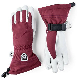 �w�X�g�� ���f�B�[�X �A�N�Z�T���[ ��� Hestra Heli Gloves - Women's Bordeaux/Off White �I�t�z���C�g