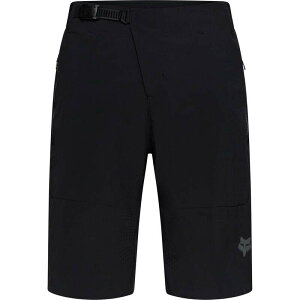 �t�H�b�N�X���[�V���O �����Y �{�g���X �n�[�t�p���c�E�V���[�c �V���[�g�p���c Fox Racing Flexair Shorts w/ Liner Black �u���b�N