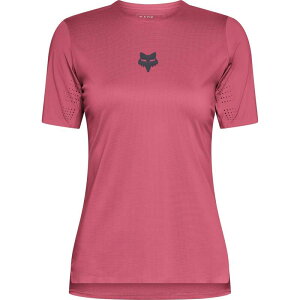 �t�H�b�N�X���[�V���O ���f�B�[�X �g�b�v�X �V���c ���� �W���[�W�[ Fox Racing Flexair Short-Sleeve Jersey - Women's Dark Pink �s���N