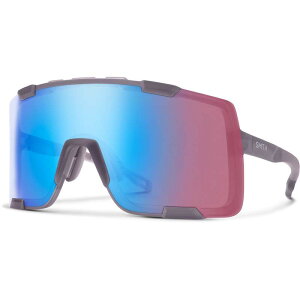 �X�~�X �����Y �A�N�Z�T���[ �T���O���X�E�A�C�E�F�A Smith Syncline Sunglasses Matte Meteorite Crystal/ChromaPop Low Light Rose Blue Mirror+Cl �u���[