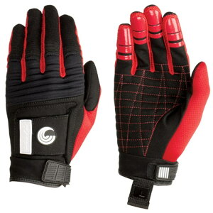 Rl[ Y  ANZT[ Connelly Classic Water Ski Gloves Black/Red