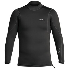 �G�N�Z�� �����Y ���� �㉺�Z�b�g �W���P�b�g XCEL 2/1mm Axis Long Sleeve Wetsuit Jacket Black �u���b�N