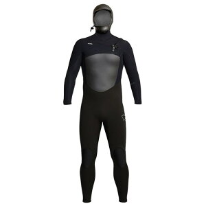 �G�N�Z�� �����Y ���� �㉺�Z�b�g XCEL 5/4 Infiniti Hooded Wetsuit Black �u���b�N