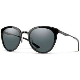 スミス メンズ サングラス・アイウェア アクセサリー Smith Somerset Sunglasses Black/Polarized Gray