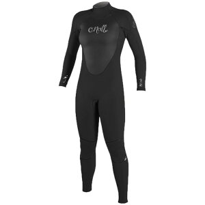 �I�j�[�� ���f�B�[�X ���� �㉺�Z�b�g O'Neill 4/3 Epic Back Zip Wetsuit - Women's Black/Black/Black �u���b�N