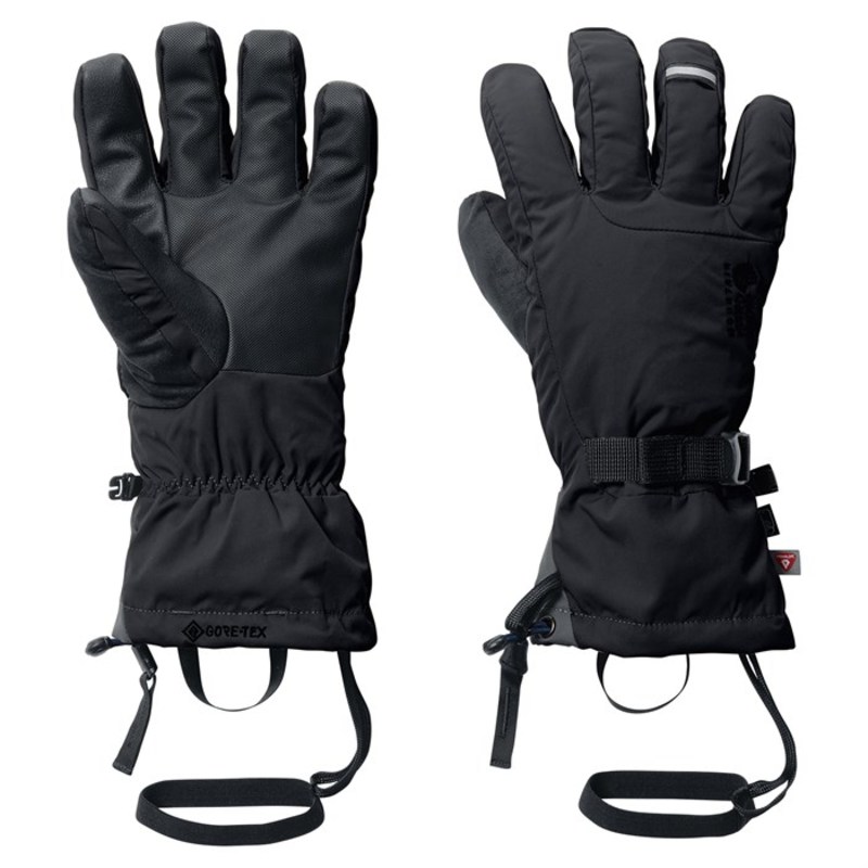 国内配送 送料無料 サイズ交換無料 マウンテンハードウェア メンズ アクセサリー 手袋 Black Hardwear FireFall 速くおよび自由な 2 GORE-TEX Gloves Mountain