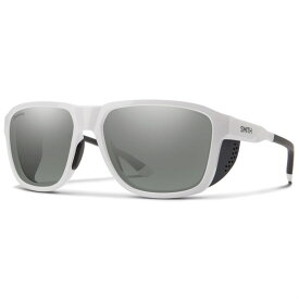 スミス メンズ サングラス・アイウェア アクセサリー Smith Embark Sunglasses White/ChromaPop Polarized Platinum Mirror