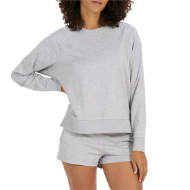 ビュオーリ レディース ニット・セーター アウター Vuori Halo Long-Sleeve Crew Sweater - Women's Pale Grey Heather