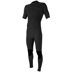 �I�j�[�� �����Y ���� �㉺�Z�b�g O'Neill 2mm Hyperfreak Chest Zip Short Sleeve Wetsuit Black/Black �u���b�N
