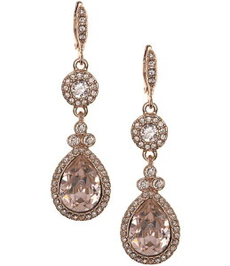 WoV[ fB[X ANZT[ sAXECO Givenchy Crystal Drop Earrings Rose Gold/Silk S[h