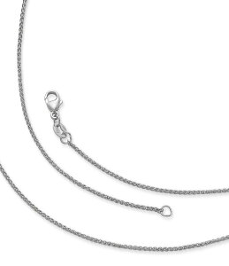 �W�F�[���Y �G�C�����[ ���f�B�[�X �A�N�Z�T���[ �l�b�N���X�E�`���[�J�[ James Avery Sterling Silver Fine Spiga Chain Sterling Silver �V���o�[