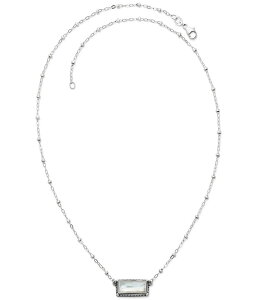 �W�F�[���Y �G�C�����[ ���f�B�[�X �A�N�Z�T���[ �l�b�N���X�E�`���[�J�[ ���[�X James Avery Palais Blanc Doublet Necklace Silver/Blanc �V���o�[