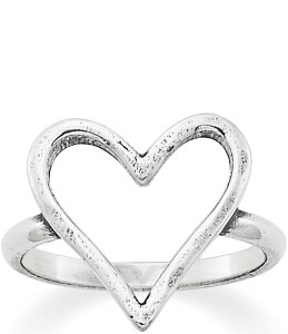 �W�F�[���Y �G�C�����[ ���f�B�[�X �A�N�Z�T���[ �w�� James Avery Fearless Heart Ring Sterling Silver �V���o�[