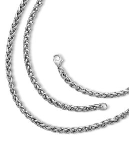 �W�F�[���Y �G�C�����[ ���f�B�[�X �A�N�Z�T���[ �l�b�N���X�E�`���[�J�[ ���[�X James Avery Extra Heavy Spiga Chain Necklace Sterling Silver �V���o�[