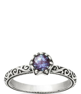 yz WF[Y GC[ fB[X w ANZT[ Cherished Birthstone Ring with Lab-Created Gem Sterling Alexandrite