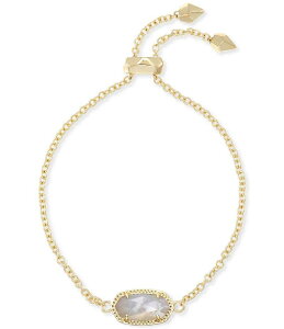�P���h���X�R�b�g ���f�B�[�X �A�N�Z�T���[ �u���X���b�g�E�o���O���E�A���N���b�g Kendra Scott Elaina Gold Adjustable Chain Bracelet Ivory Mother of Pearl �A�C�{���[