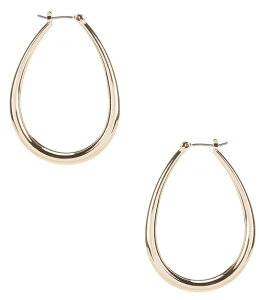 �A���N���C�� ���f�B�[�X �A�N�Z�T���[ �s�A�X�E�C�������O Anne Klein Elongated Tube Hoop Earrings Gold �S�[���h