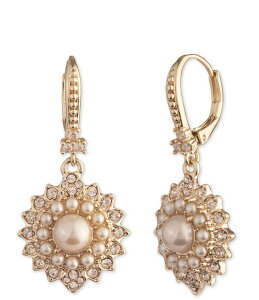 �}���P�b�T ���f�B�[�X �A�N�Z�T���[ �s�A�X�E�C�������O Marchesa Round Pearl Crystal Drop Earrings Gold �S�[���h