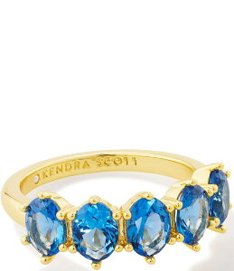 PhXRbg fB[X ANZT[ w Kendra Scott Cailin Crystal Band Ring Blue Violet Crystal u[