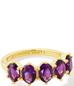 PhXRbg fB[X ANZT[ w Kendra Scott Cailin Crystal Band Ring Purple Crystal p[v