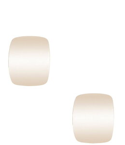 �f�B���[�Y ���f�B�[�X �A�N�Z�T���[ �s�A�X�E�C�������O Dillard's Square Metal Clip-On Earrings Gold �S�[���h