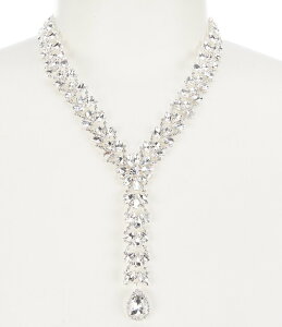 �Z�U���k ���f�B�[�X �A�N�Z�T���[ �l�b�N���X�E�`���[�J�[ ���[�X Cezanne Bellagio Crystal Statement Necklace Silver/Crystal �V���o�[