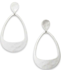 �W�F�[���Y �G�C�����[ ���f�B�[�X �A�N�Z�T���[ �s�A�X�E�C�������O James Avery Hammered Open Drop Earrings Sterling Silver �V���o�[