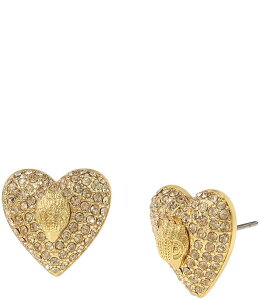 �J�[�g�W�F�C�K�[�����h�� ���f�B�[�X �A�N�Z�T���[ �s�A�X�E�C�������O Kurt Geiger London Signature Eagle Pave Heart Stud Earrings Gold �S�[���h