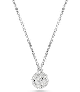 yz XtXL[ fB[X lbNXE`[J[ ANZT[ Curiosa Collection Sphere Short Pendant Necklace Silver/Crystal
